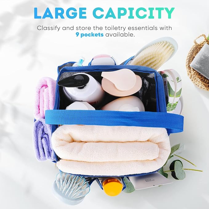 EUDELE Mesh Shower Caddy Portable - Image 2