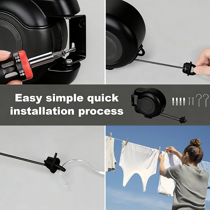 Retractable Clothesline Outdoor - Image 3