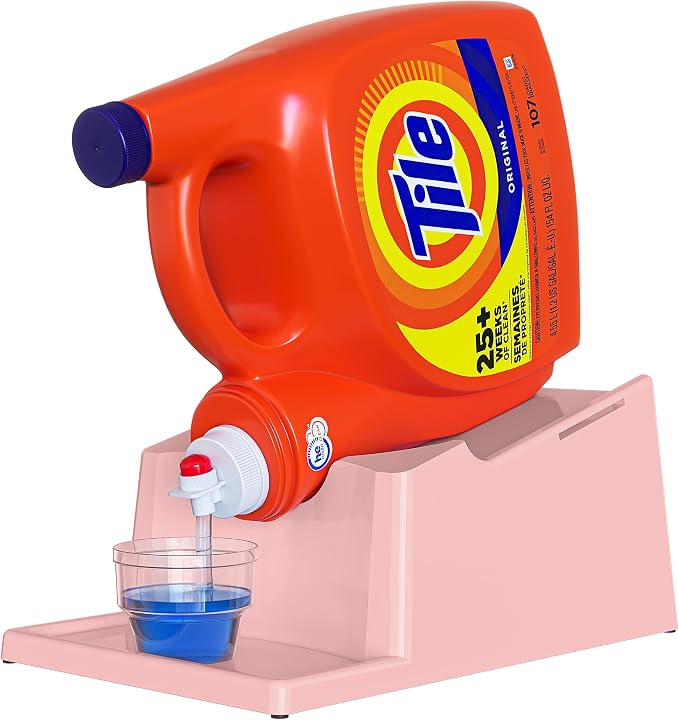 TidyFriend No-Spill Liquid Laundry Detergent Dispenser Holder, Laundry Soap by Skywin