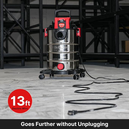 Shop-Vac 6.5 Gallon 4.0 HP Wet/Dry Vacuum - Image 9