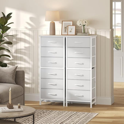 OLIXIS 6 Drawer Dresser, Fabric Storage Organizer - Image 8