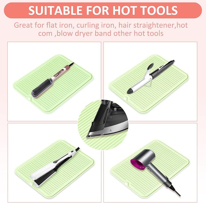 Quccefods Large Heat Resistant Silicone Mat - Image 3