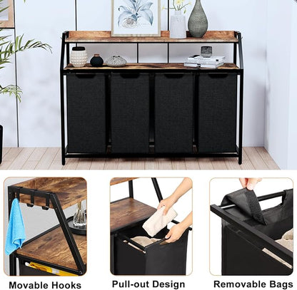 Laundry Hamper, Laundry Sorter - Image 5
