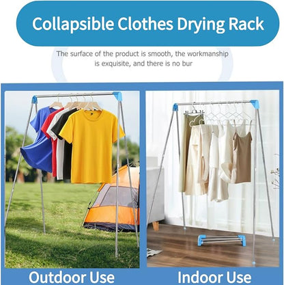 Lmaray Portable Garment Rack, Compact Folding Clothes Drying Rack, Mini - Image 5
