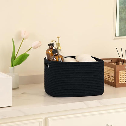 OIAHOMY 4 Pack Storage Baskets for Organizing, Cube Storage Bins for Shelves - Image 4