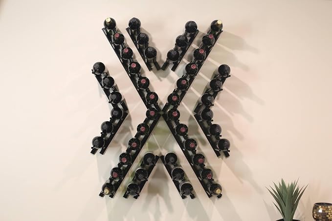Ultra Wine Racks Cork-Out Wall Mounted Wine Rack Modern & Minimalist Metal Wine - Image 9
