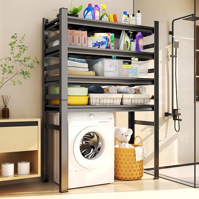Garage Storage Shelves, 5 Tier Shelving Unit, 40 inch Wide, 18” Deep, 78” Tall - Image 6