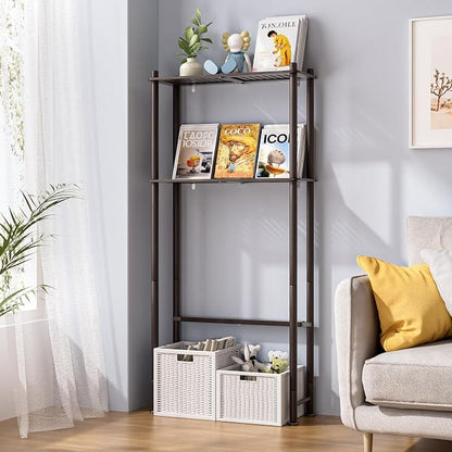 AmazerBath Bamboo Over The Toilet Storage Shelf, 2-Tier Over Toilet Bathroom - Image 6