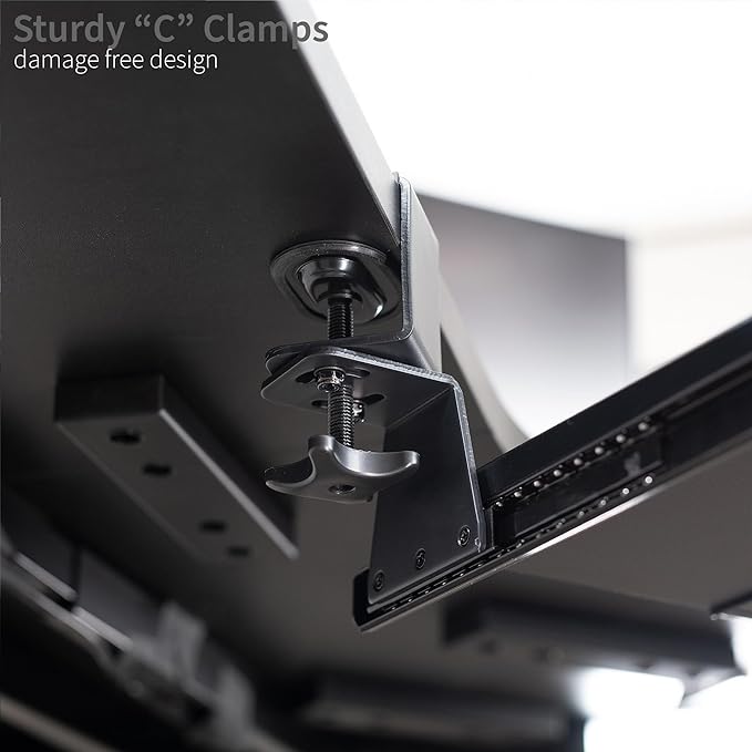 VIVO Large Pull Out Keyboard Tray - Image 4