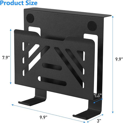 MAXECHO Desk Side Storage, Under Desk Laptop Mount, Table Side Hanging File - Image 4