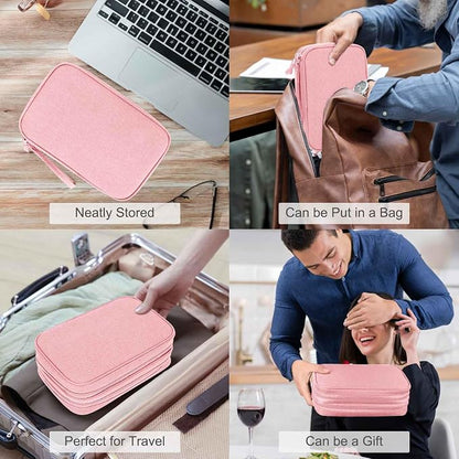 FYY Electronic Organizer, Large Travel Cable Organizer Bag Pouch Electronic - Image 7
