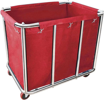 Commercial Laundry Cart With Wheels - Image 6