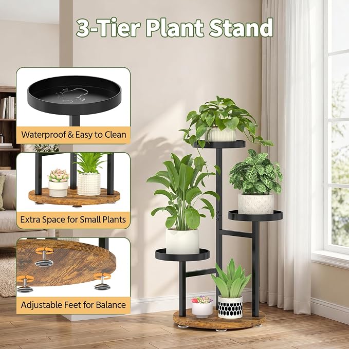 LASZOLA Plant Stand Indoor Corner - Image 5