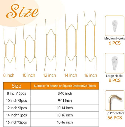 Bilillo 14 Pieces Plate Hangers - Image 2