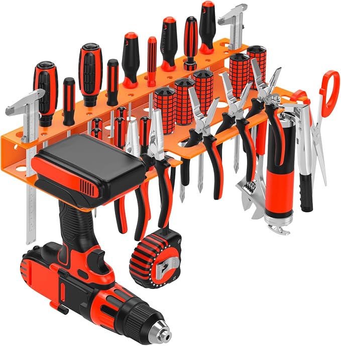 Metal Screwdriver Organizer, Wall Mount Plier Organizer Hammer Holder, Hand by VeyFolzinst