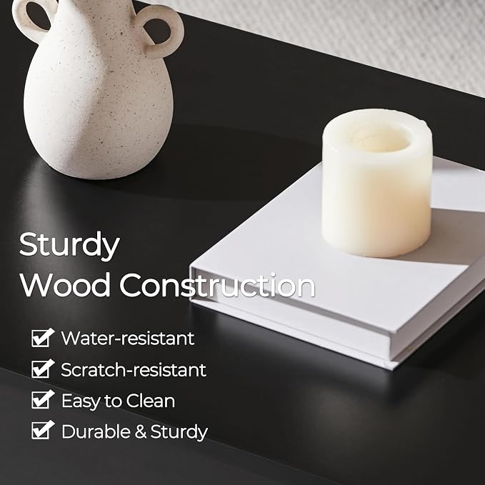 Yaheetech Wooden Coffee Table, Lift Top Coffee Table - Image 7