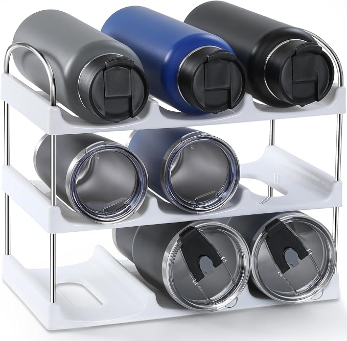 LANDNEOO Stackable Water Bottle Organizer Holder - Image 9