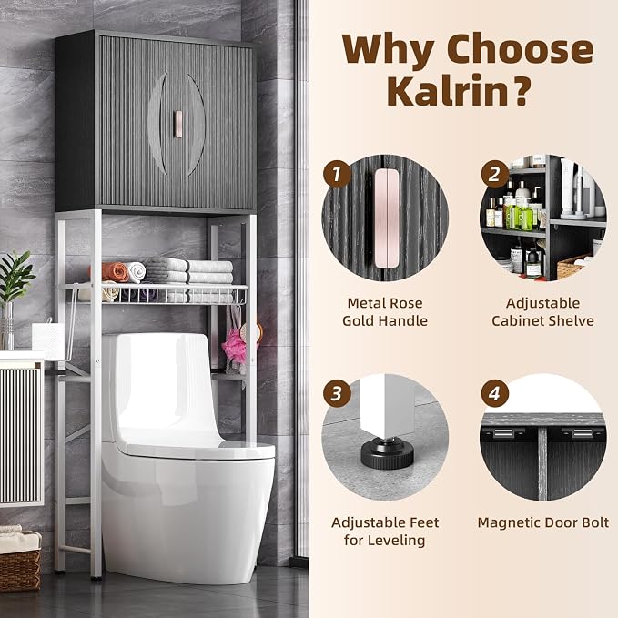 Kalrin Over The Toilet Storage Cabinet - Image 4