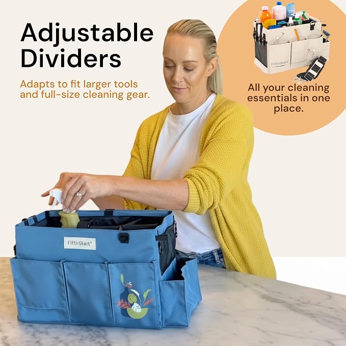 FifthStart Multiuse Cleaning Caddy - Image 4