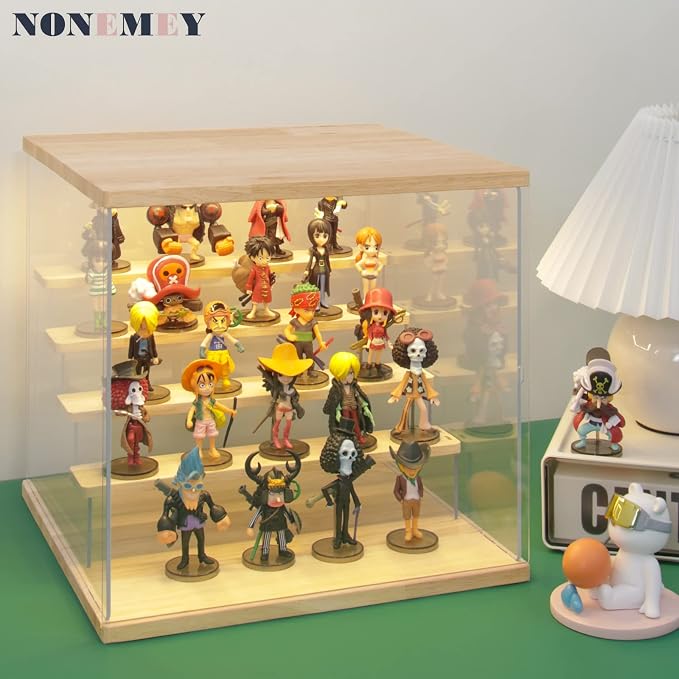 NONEMEY Clear Acrylic Display Case Stand - Image 5