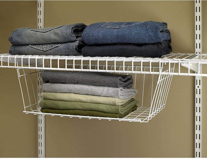 ClosetMaid 17 Inch Wide Hanging Basket Wire Shelving Accessory - Image 3