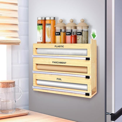 MSJGA Magnetic Plastic Wrap Dispenser by MSJGA