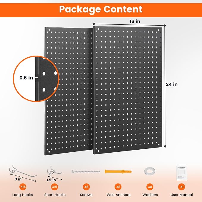 Pegboard, Dual-Size Hole Design - Image 2