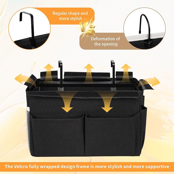 Bedside Storage Organizer 5 Pockets - Image 5