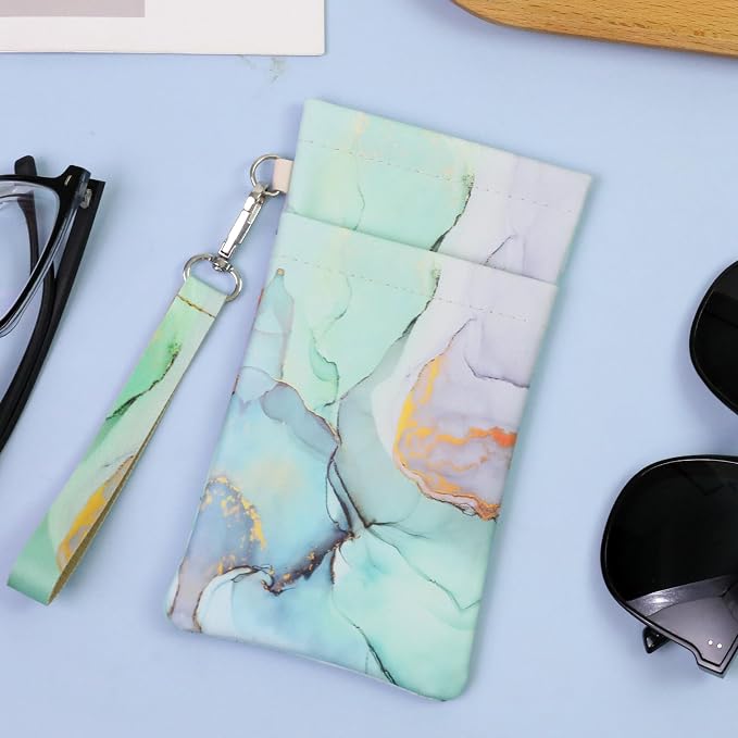 Double Eyeglass Case Soft Dual Glasses Case - Image 7