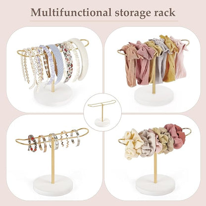 Dahey Headband Holder Metal Headband Organizer Hair Hoop Display Stand - Image 7