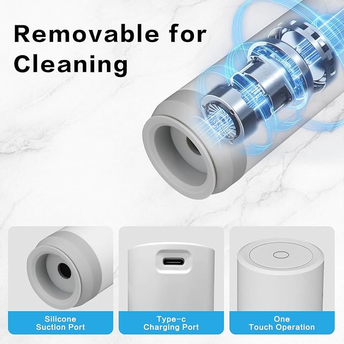 Handheld Vacuum Sealer for Food Powerful Vacuum Sealer Machine, Seal Meal Saver - Image 6