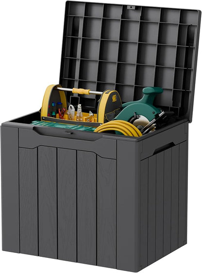 32 Gallon Deck Box Outdoor Indoor Waterproof Storage Box by Acurax