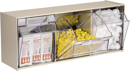 Akro-Mils TiltView Plastic Storage Cabinet - Image 4