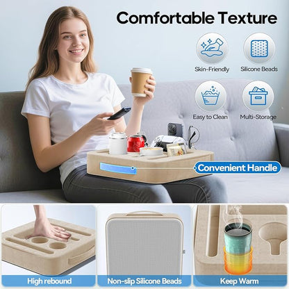 Couch Cup Holder Tray, Couch Caddy - Image 5