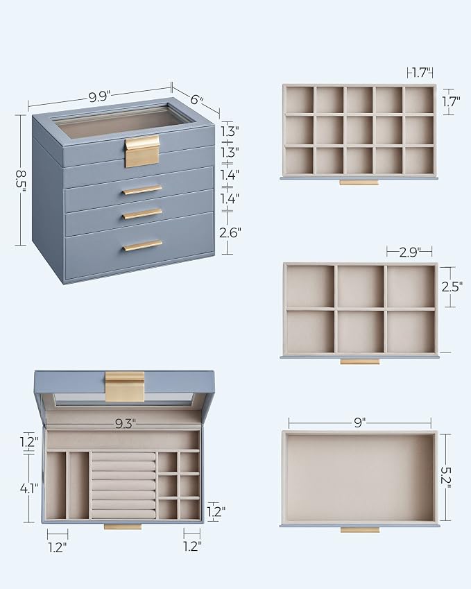 SONGMICS Jewelry Box Organizer - Image 6