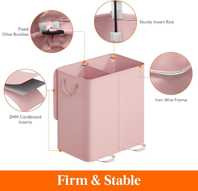 Lifewit Double Laundry Hamper - Image 2