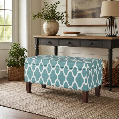 HomePop 36" Storage Ottoman Bench - Image 2