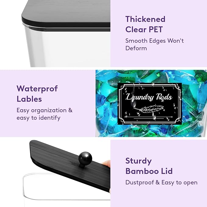 Lifewit Laundry Pods Container - Image 5
