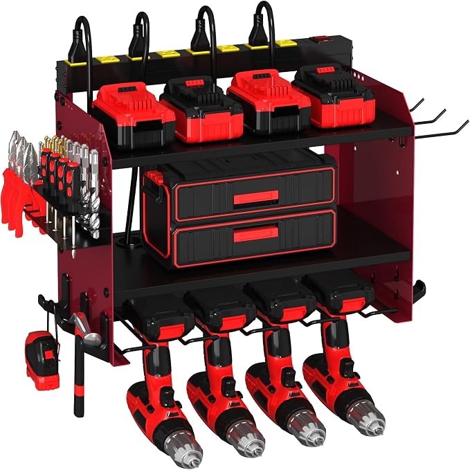 Power Tool Organizer Wall Mount by CFMASTER