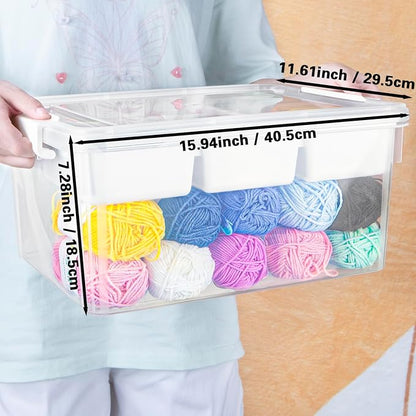 TERGOO 17 QT Craft Organizers and Storage - Image 2