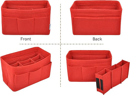 Vercord Felt Purse Organizer Handbag Insert Liner Shaper Bag in Bags - Image 2