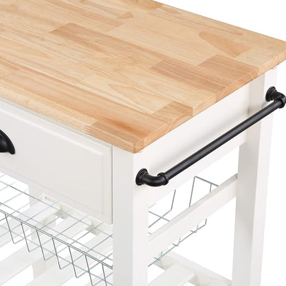 OSP Home Furnishings Hampton Kitchen Cart - Image 8