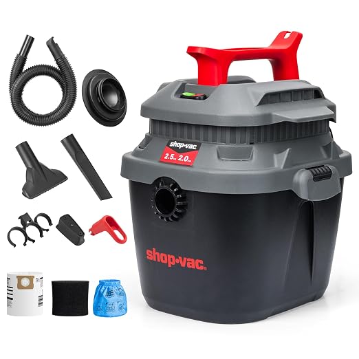 Shop-Vac 2.5 Gallon 2.0 Peak HP Wet Dry Vacuum by Shop-Vac