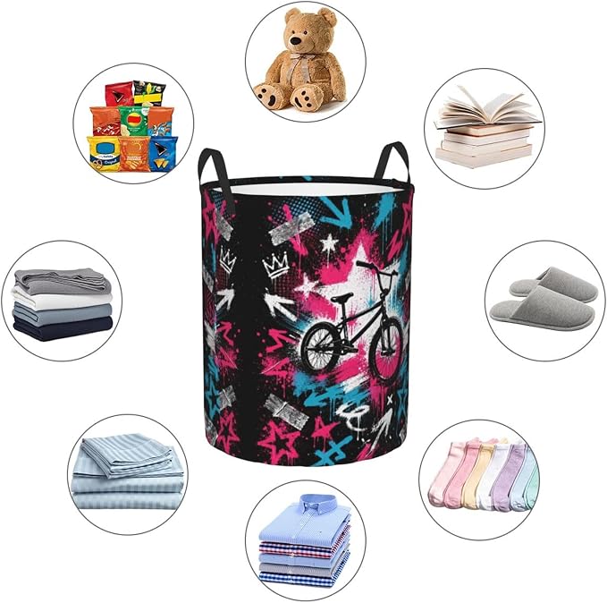 Laundry Basket Dirty Clothes Hamper - Image 5
