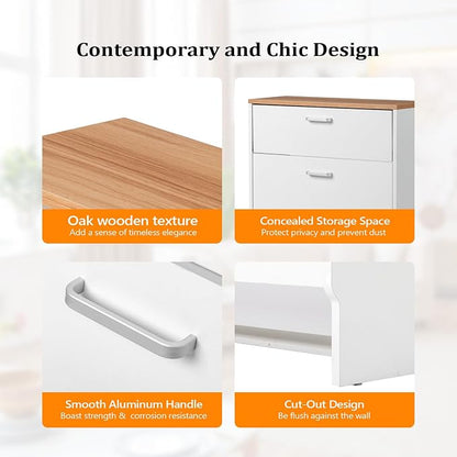 VINGLI Shoe Cabinet Storage for Entryway Ultra Slim - Image 6