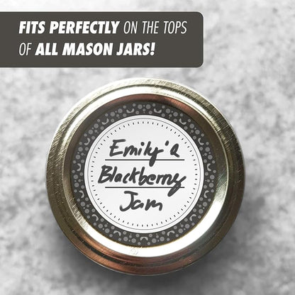 Easy Remove Dissolvable Canning Labels - Image 2