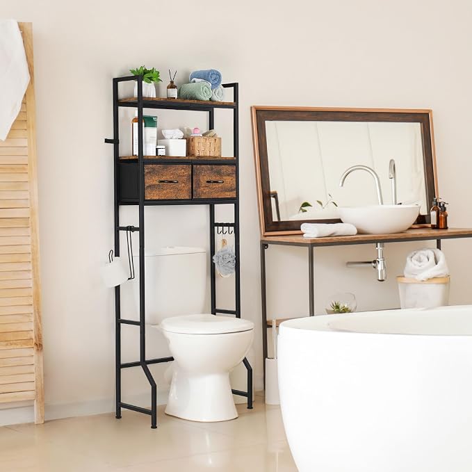 YBING Over The Toilet Bathroom Storage Cabinet - Image 5