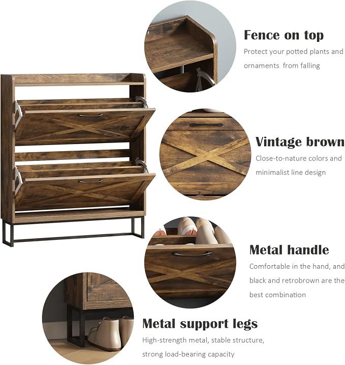 Maupvit Shoe Storage Cabinet - Image 4