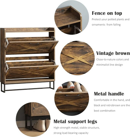 Maupvit Shoe Storage Cabinet - Image 4