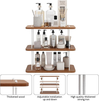 Bathroom Counter Organizer, Spices Organizer, Kitchen Countertop Organizers - Image 3